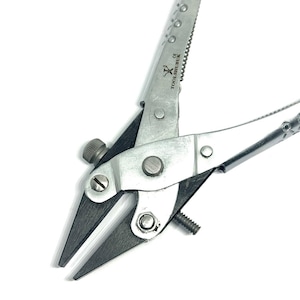 Parallel Action Flat Nose Pliers: Adjustable Brass Jaw Jewelry Tool