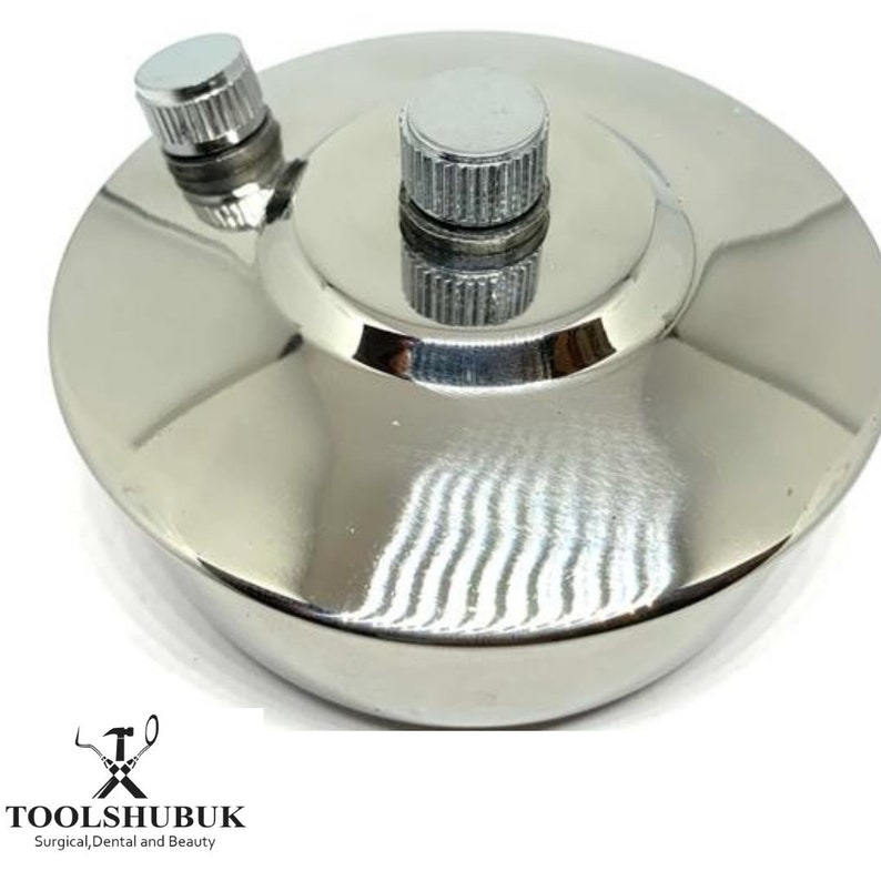 Bec Bunsen / Lampe à Alcool Pour Laboratoire Ou Bijouterie - Inox, 8cm, Par Beaden Instruments