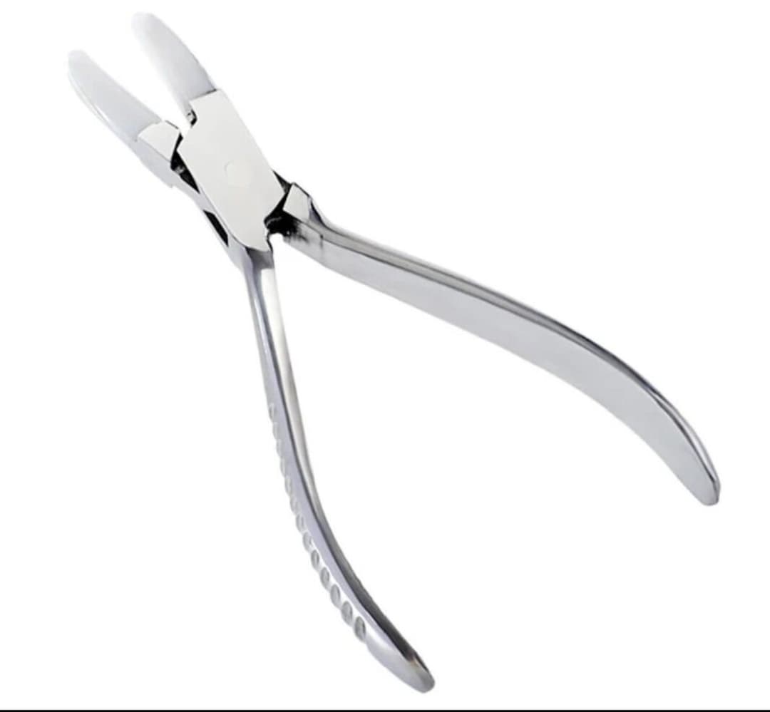 Kit Pinze Per Gioielli 4 Pezzi - Naso Piatto, Rotondo, A Catena + Ganasce Nylon