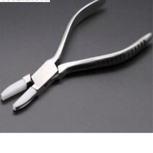 10 mm Nez plat Nylon Mâchoire Bracer Pinces Bijoux et Opticiens