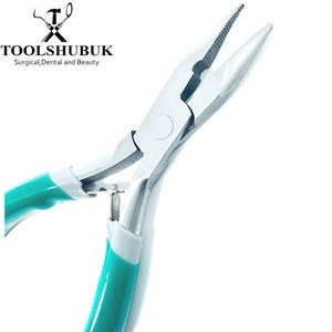 High Quality Removal and Fitting Micro Pin Pliers 5&quot; Hair Extension Tool Stainless Steel