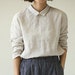 see more listings in the 100% Linen Tops section