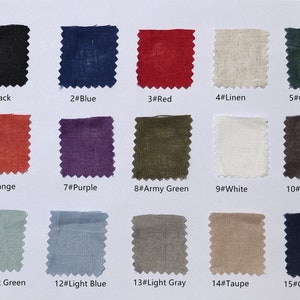 Linen pants for women cropped wide leg pants oversized harem pants soft loose trousers spring summer custom plus size linen clothing N58 image 9