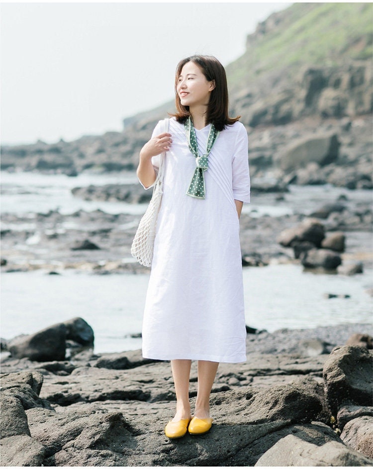 bohemian style shift dress