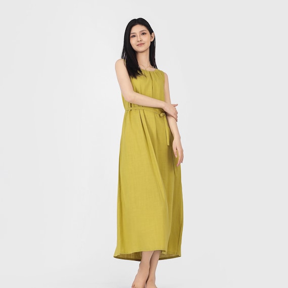 loose fitting dresses for summer Nupucy Women's Summer Ruffle Hem Short Sleeve V Neck Midi Dresses A Line Tiered Smocked Flowy Dressy Casual Loose Fit Dress Beige at Amazon Women's Clothing store