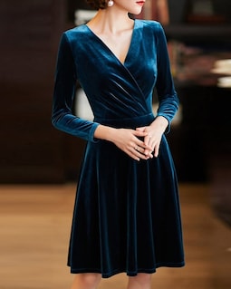 velvet red wine dress Vintage Bodycon MD12.26 you must wrap the Color:Pink/Black Vestido Maxi Can't Replace