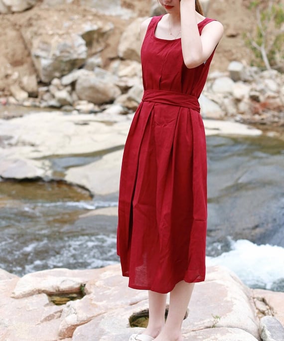 Sleeveless Linen Dress Linen Maxi Dress Soft Loose Oversized Dress Casual Summer Spring Dress Plus Size Dress Customized Dress with Belt X54 Sleeveless Linen Dress Linen Maxi Dress Soft Loose Oversized Dress Casual  Summer Spring Dress Plus Size Dress Customized Dress With Belt X54 - Etsy