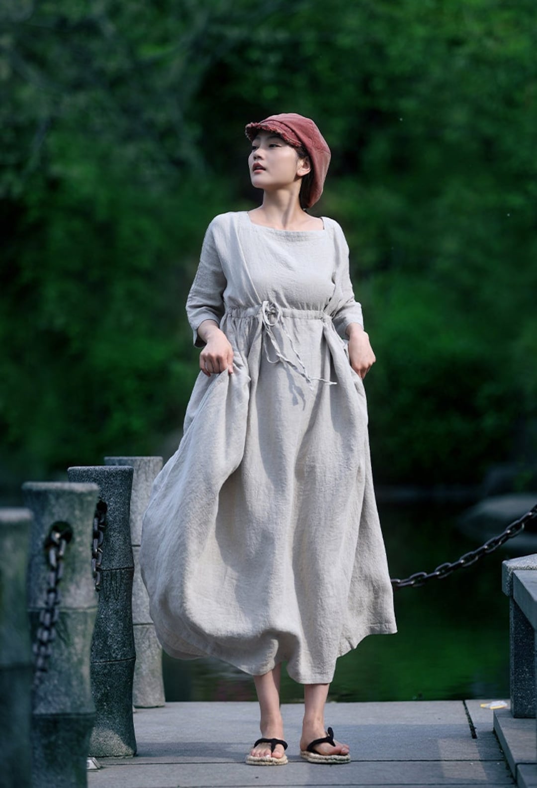 Women's Linen Dress, Long Sleeves Dress With Belt, Linen Maxi Dress, Loose Casual Shirt Dress, Oversized Long Robes, Plus Size Clothing N275 - Etsy Women's Linen Dress, Long Sleeves Dress With Belt, Linen Maxi Dress, Loose Casual Shirt Dress, Oversized Long Robes, Plus Size Clothing N275 - Etsy