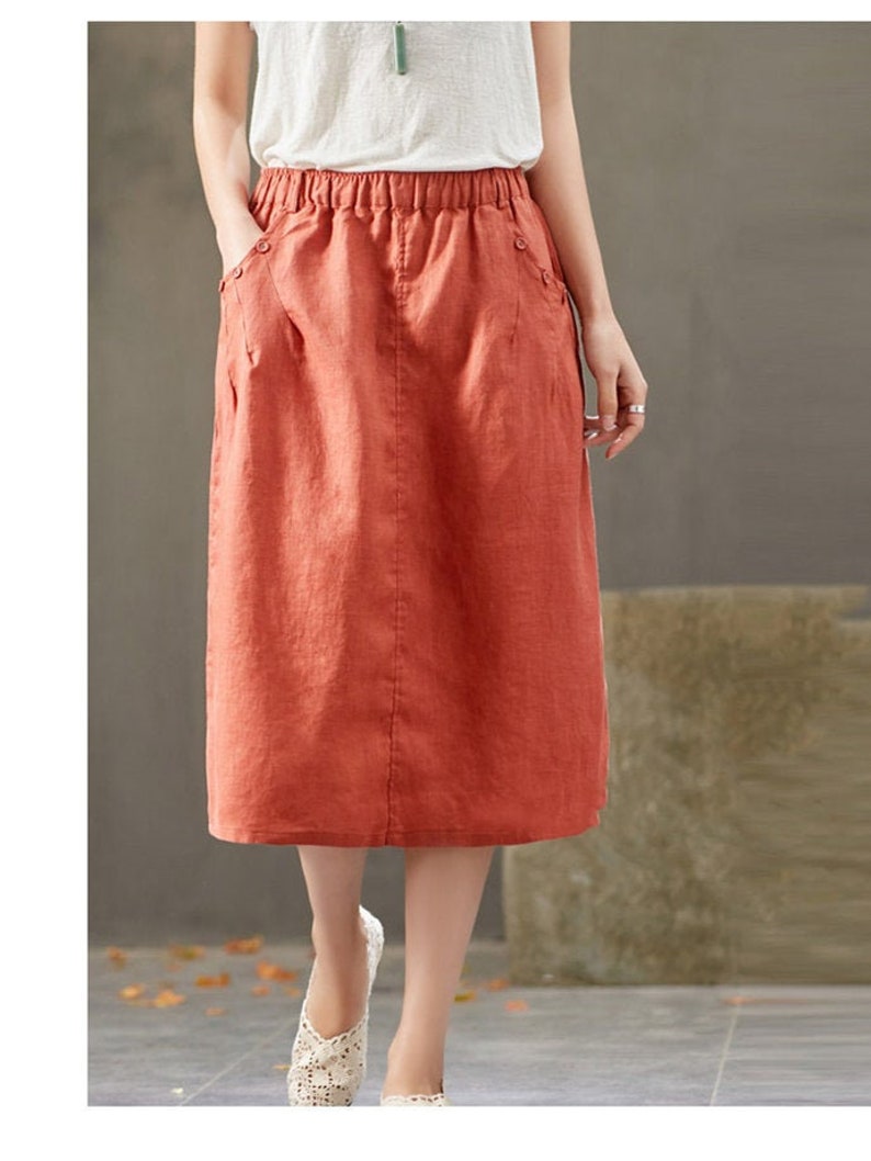 oversized skirts with pockets