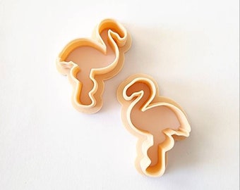 Flamingo mirroed set | polymer clay tools | Mother's Day | cutters | 35mm