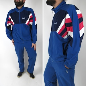 Diadora Vintage 90s Tracksuit - Size XL