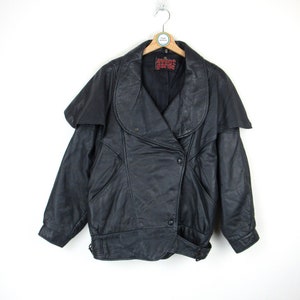 Cristiano Di Thiene Jacket in Genuine Vintage 80s Leather