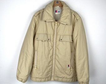 Veste De Ski Vintage 70's Taille 48 Brugi, Mixte, Super état Avec Marques D'usage