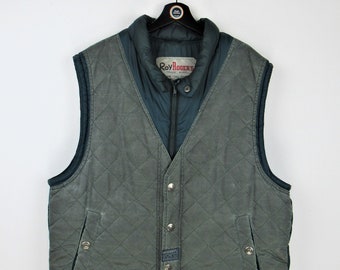 Vintage 90s Roy Rogers padded vest