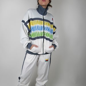 Vintage 90&#39;s Kronos Acetate Tracksuit - Size L