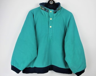 High Trend Vintage 90s Fleece Sweatshirt - Size M/L