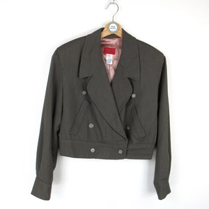 Vintage 1990s Kenzo Women&#39;s Crop Blazer - Size M