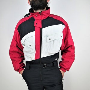 Vintage 90s Peralp one-piece ski suit