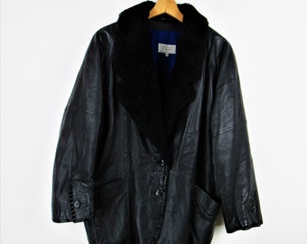 Cristiano di Thiene jacket in genuine vintage 80s leather - Size M