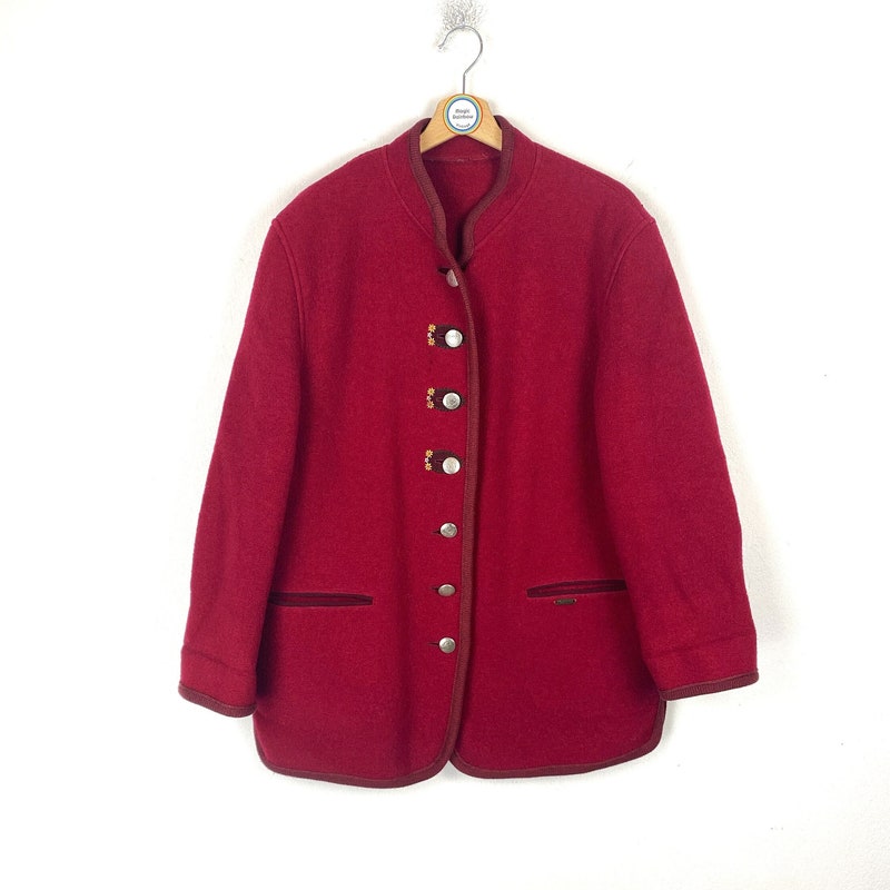 Felted Knit Tyrolean Coat main image 1