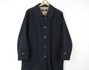 Vintage 1990s Women's Trench Coat - Size M
