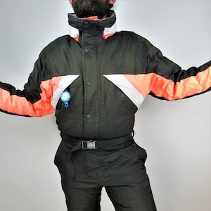 Colmar Vintage 90er-Jahre-Einteiler-Skianzug