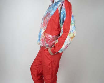 Vintage 90&#39;s Nylon Tracksuit - Size M