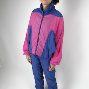 Vintage 90&#39;s Ninety Eight Nylon Tracksuit - Size S
