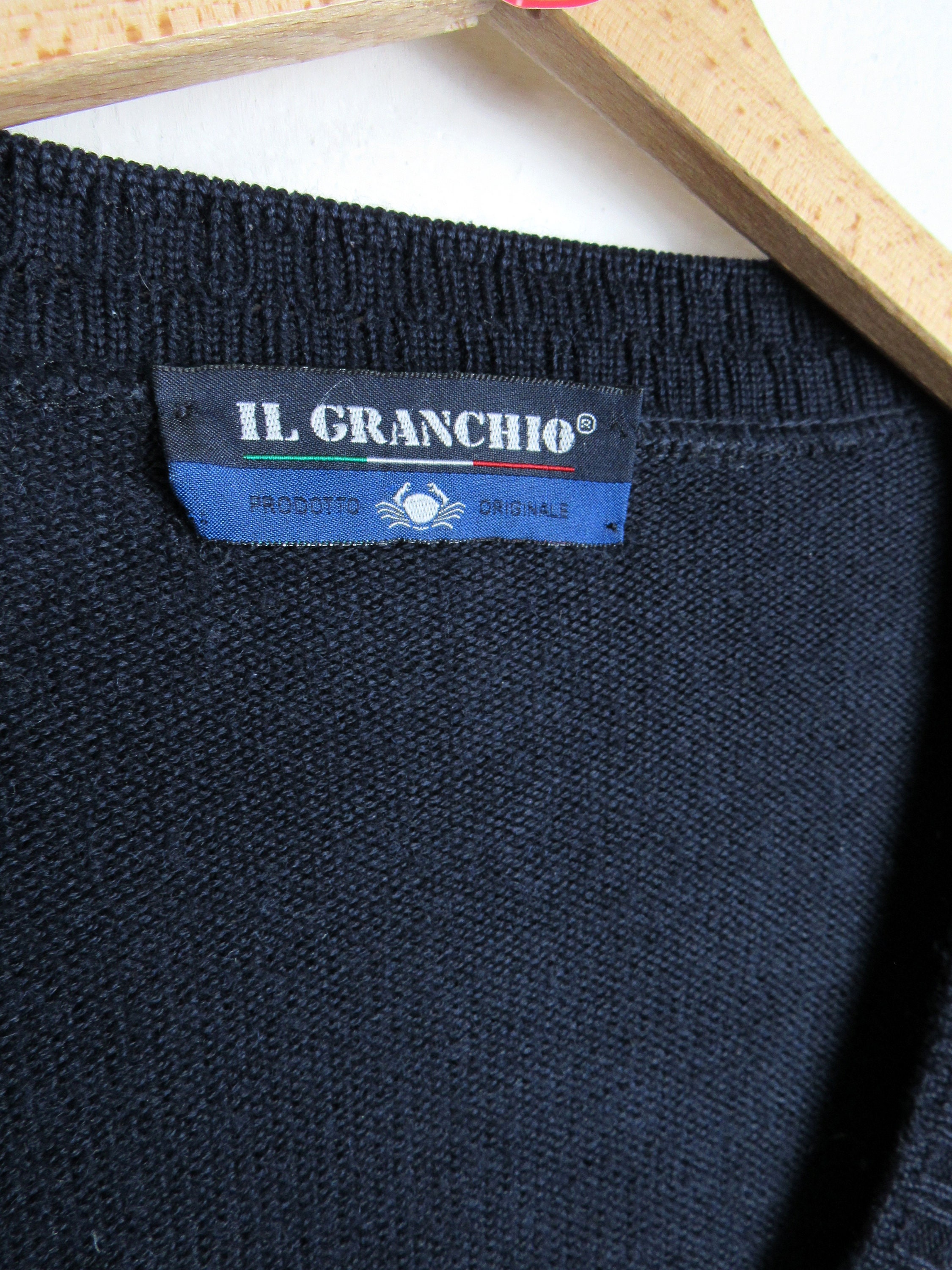 トップス 80s 90s IL GRANCHIO design cardigan Il Granchio Vintage 90s Cardigan - Size XL - Etsy