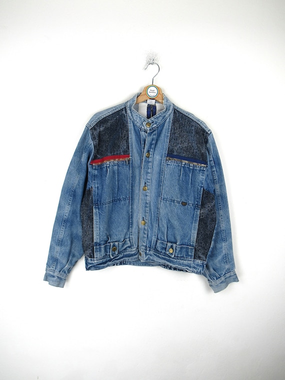 Vintage 80s 90s Pop 84 Denim Jacket - Size S/M - image 1