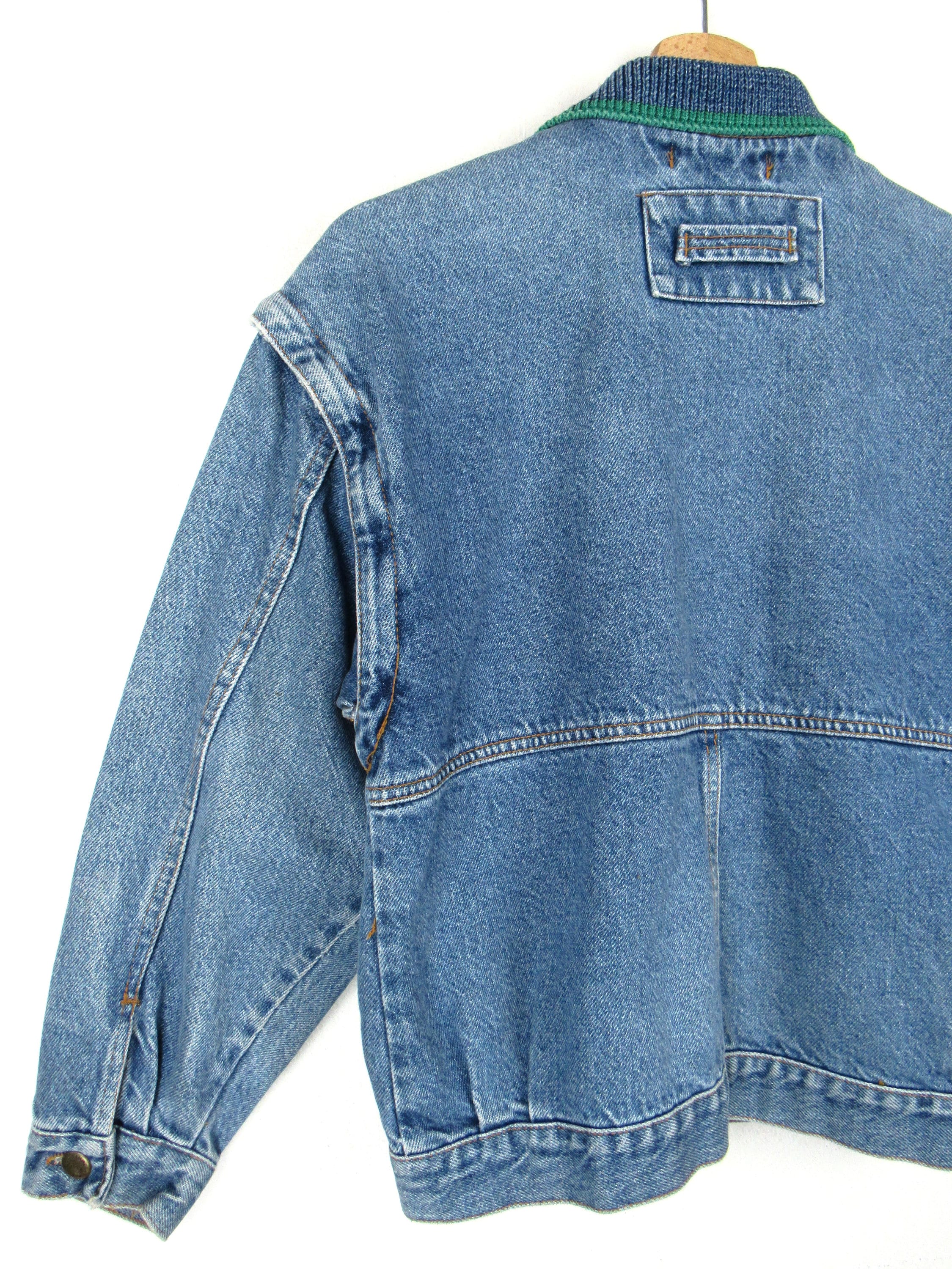 Vintage 80s 90s Casucci Junior Western Wear Denim Vest Vintage 80s 90s Casucci Junior Western Wear Denim Vest