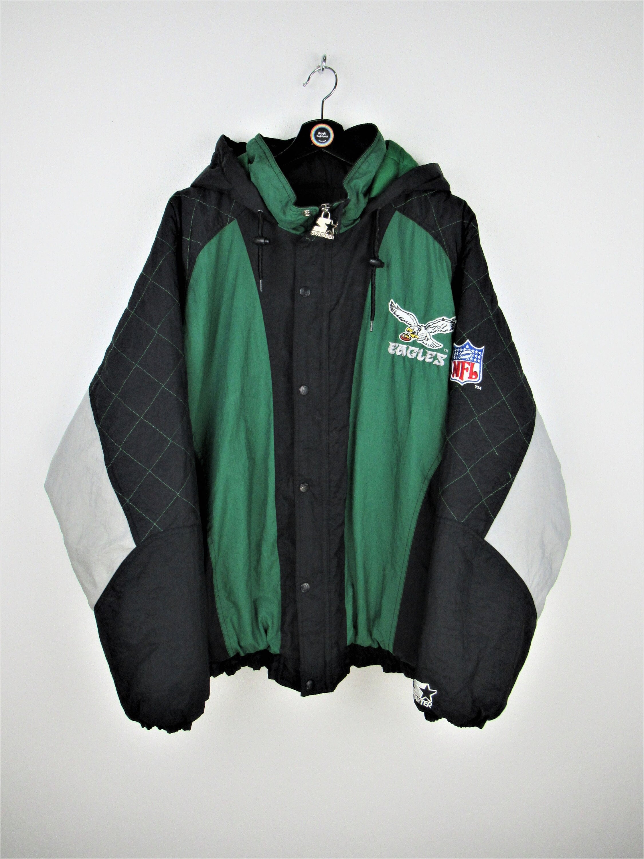 90s Philadelphia Eagles Starter Jacket - Vintage for Sale in