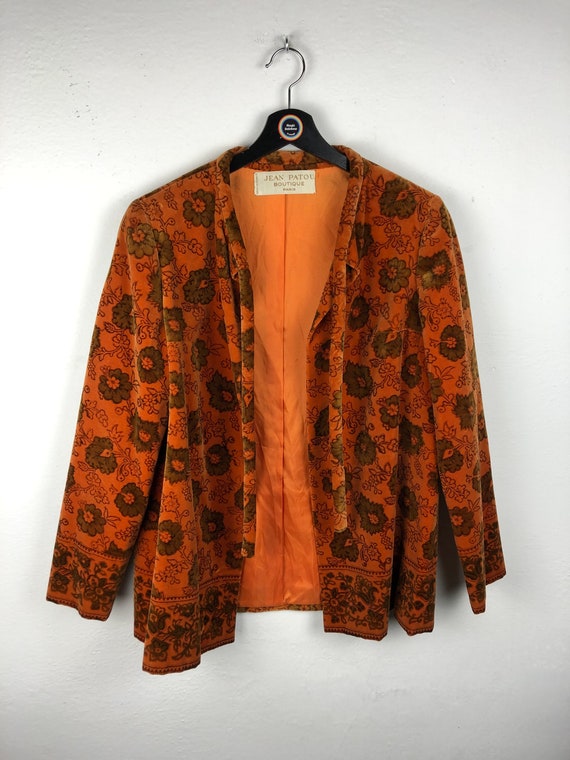 Jean Patou Paris blazer jacket, very rare findable