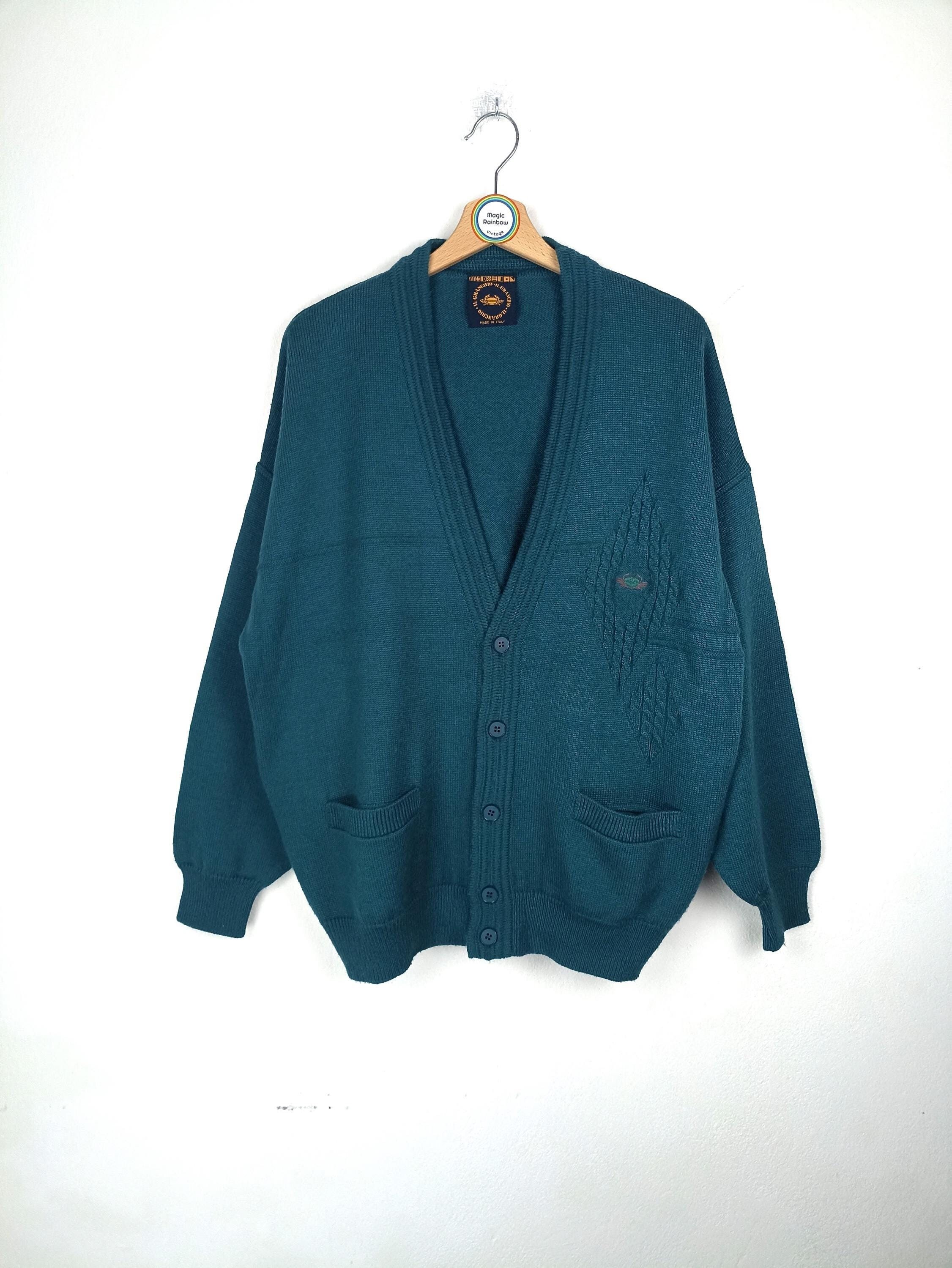 Vintage 90's Il Granchio Cardigan - Size XL - Etsy