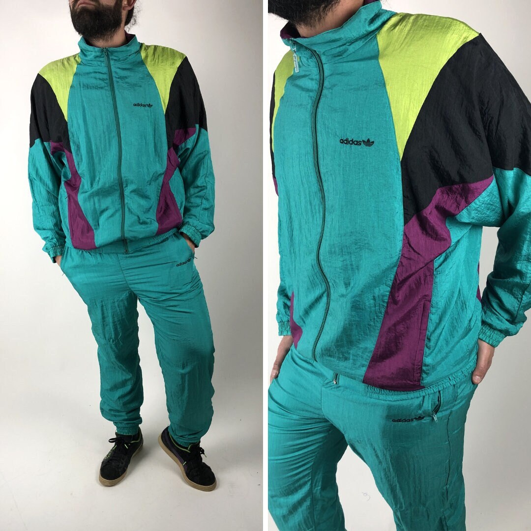 Adidas china top tracksuit 90s