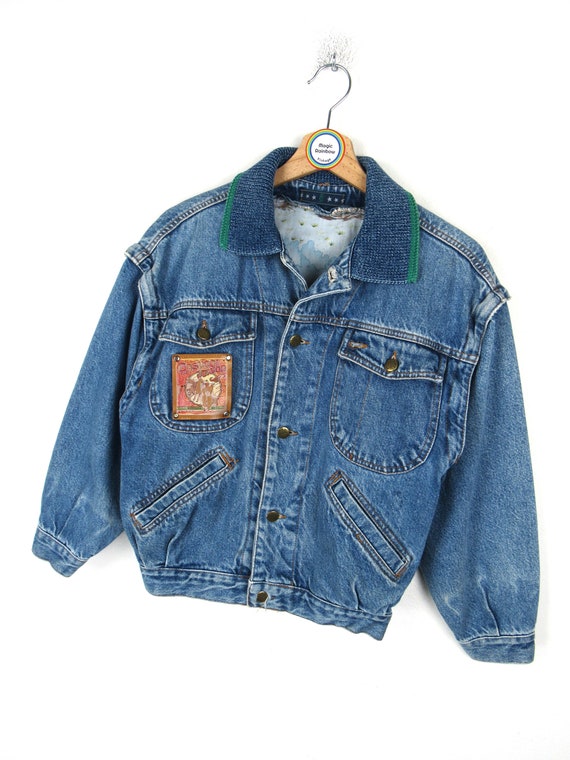 Vintage 80s 90s Casucci Junior Western Wear Denim Vest