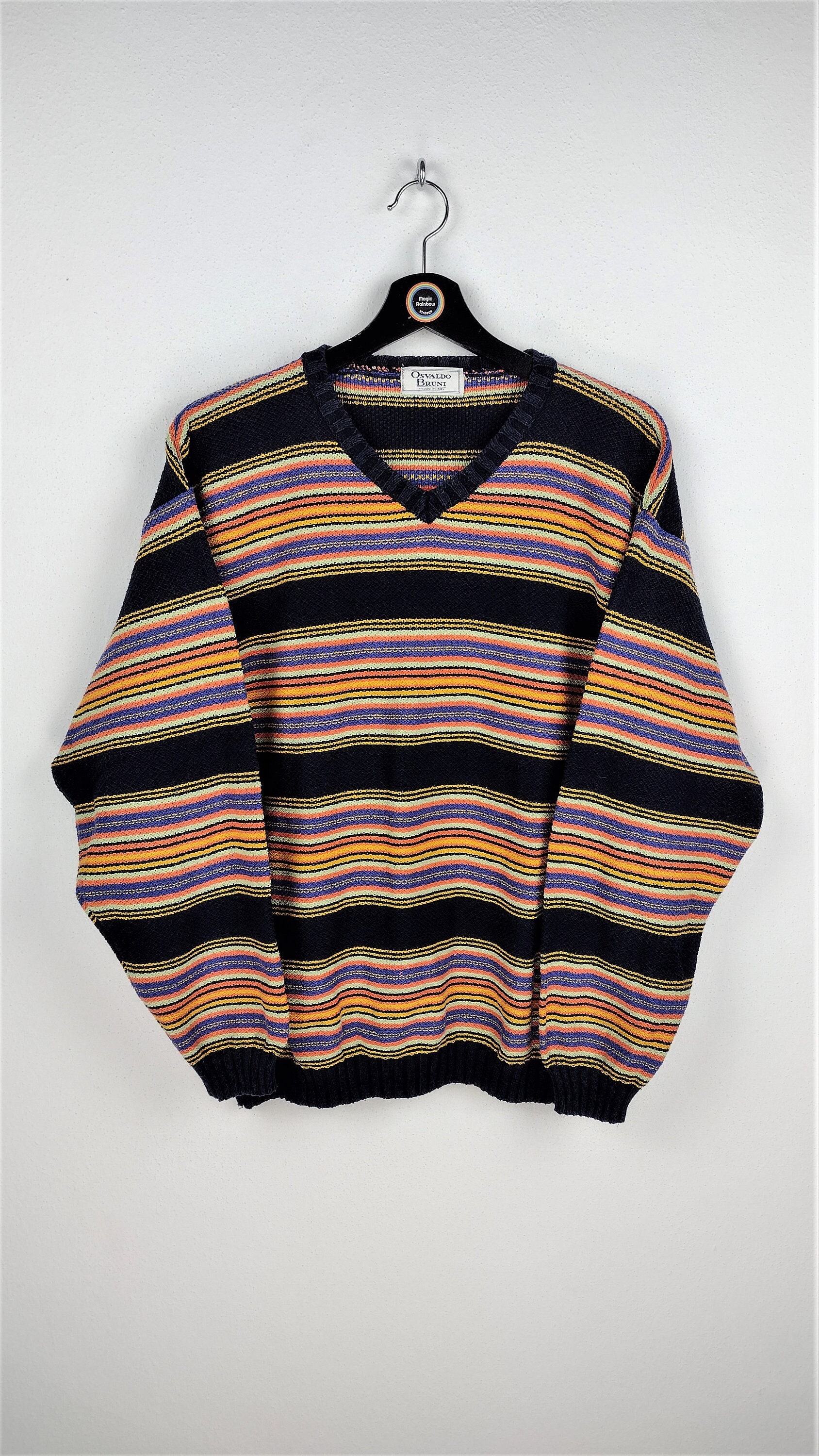 Maglione Osvaldo Bruni vintage anni '90 - Etsy Italia