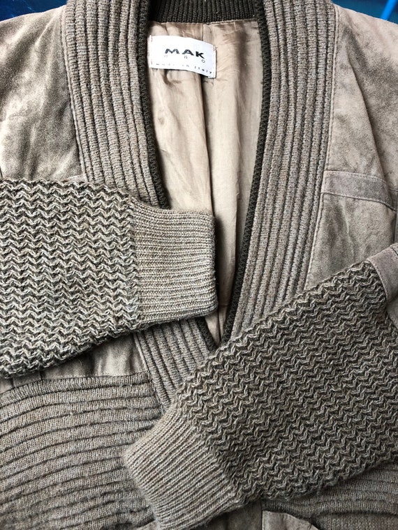 90' vintage jacket cardigan sweater, warm sweater… - image 5