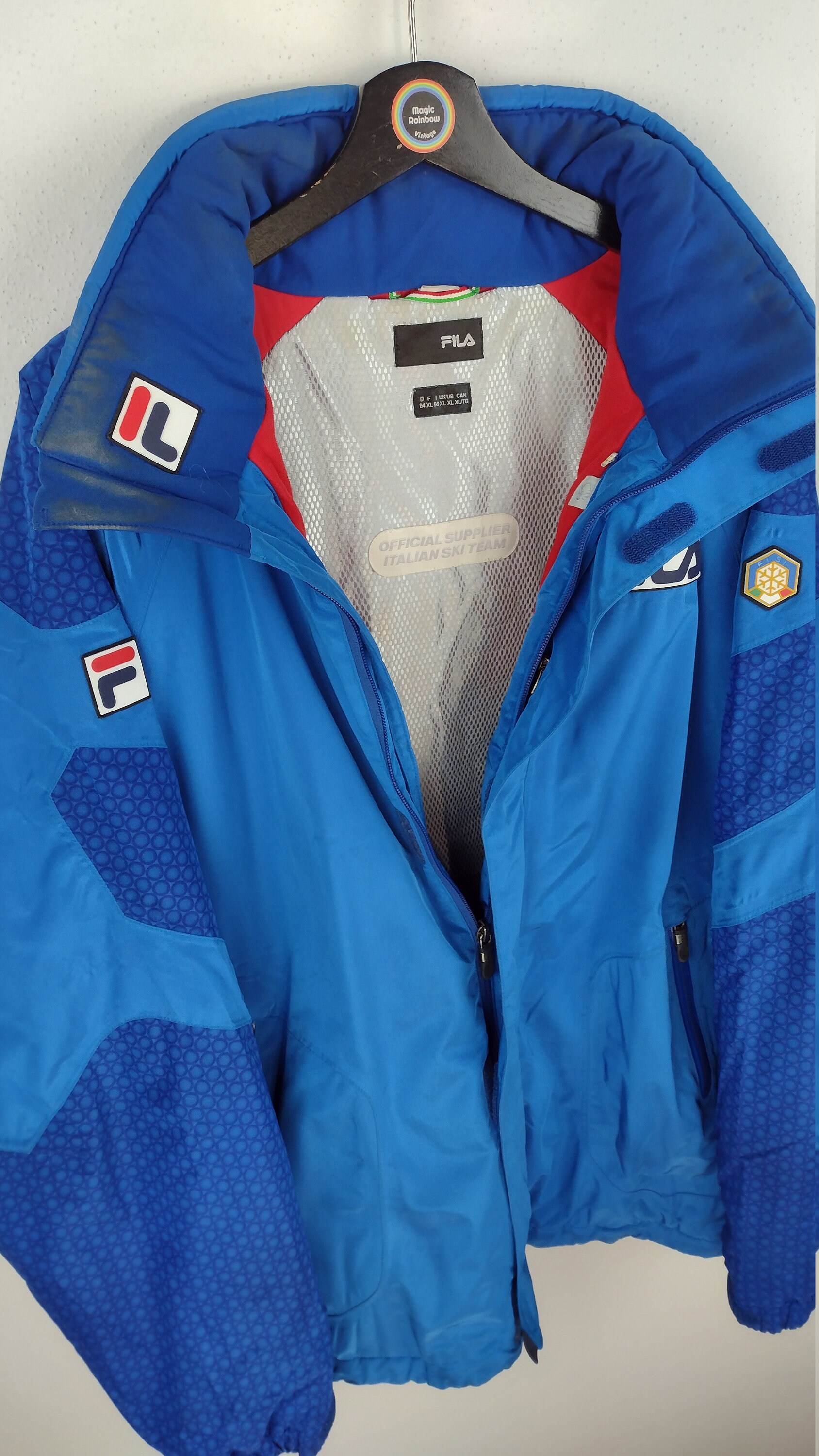 エバニュー 00's FILA Technical Cyber Jacket M | asociatiahaero.ro