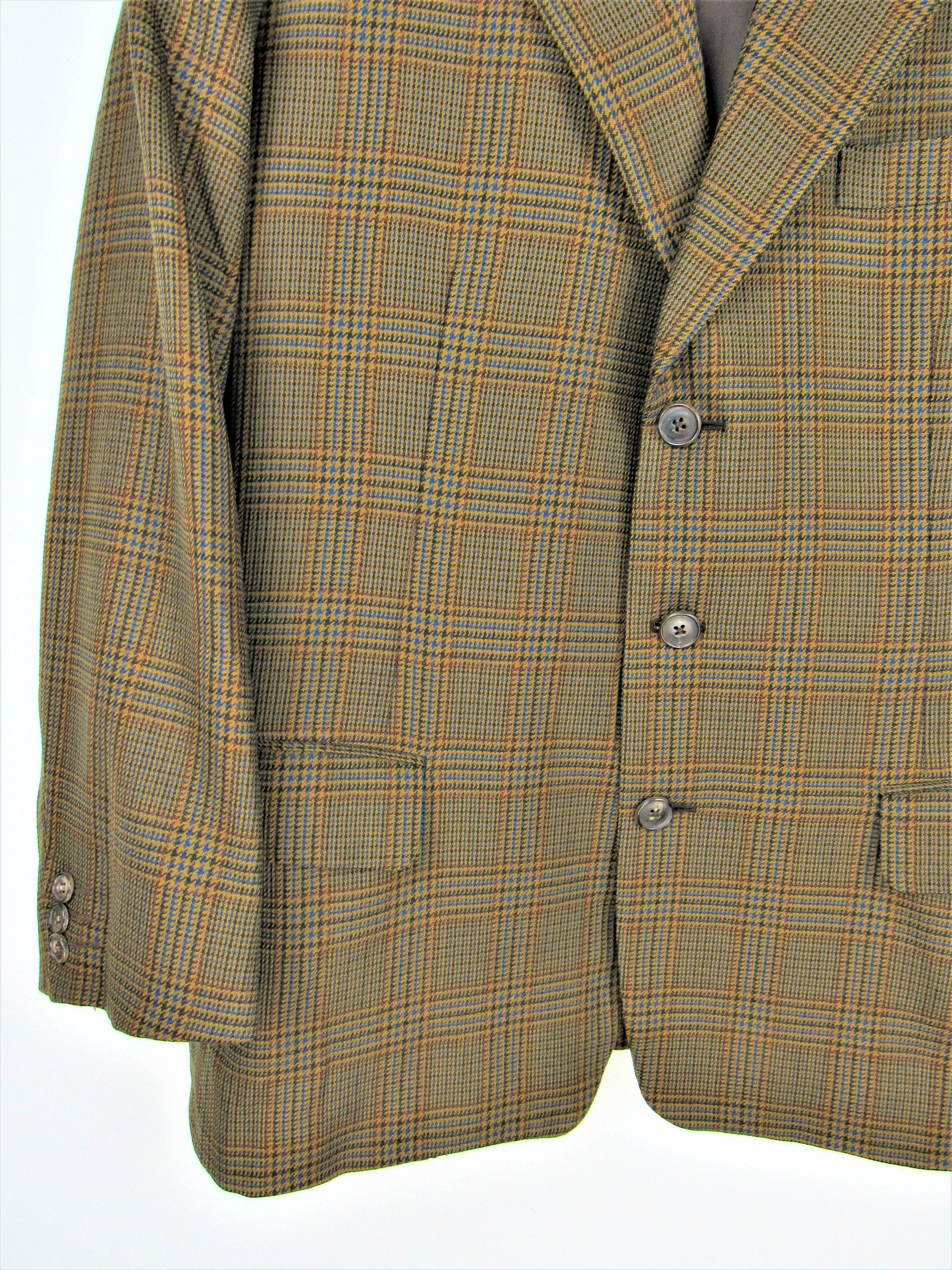 Vintage 90's Tweed Jacket - Size L - Etsy Israel