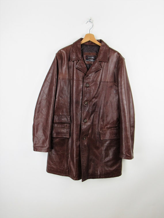 Etsy vintage top leather jacket