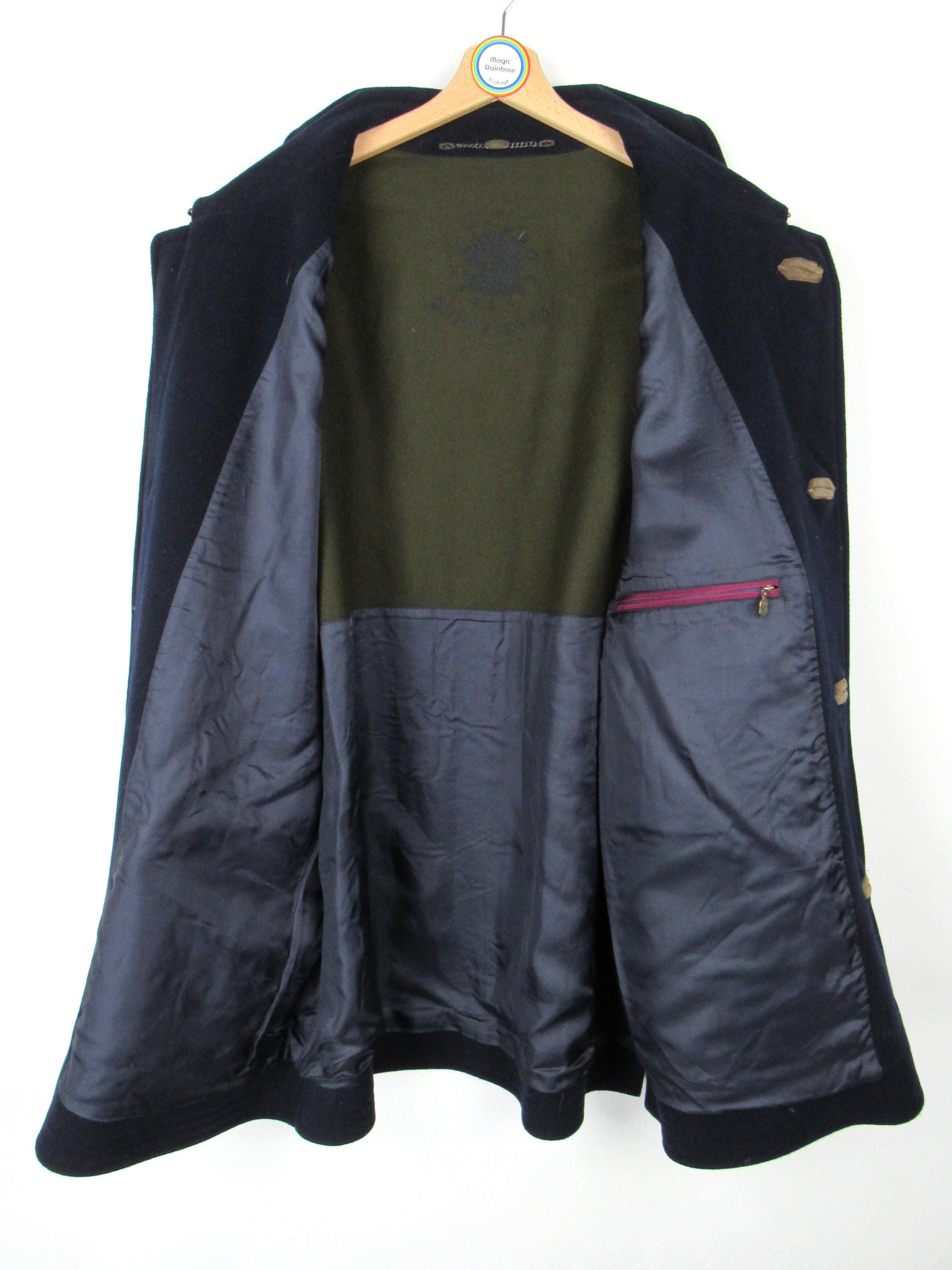 ジャケット・アウター 80s 90s SCHNEIDERS loden wool wide coat Schneiders Vintage 1980s Loden Coat - Size XL - Etsy