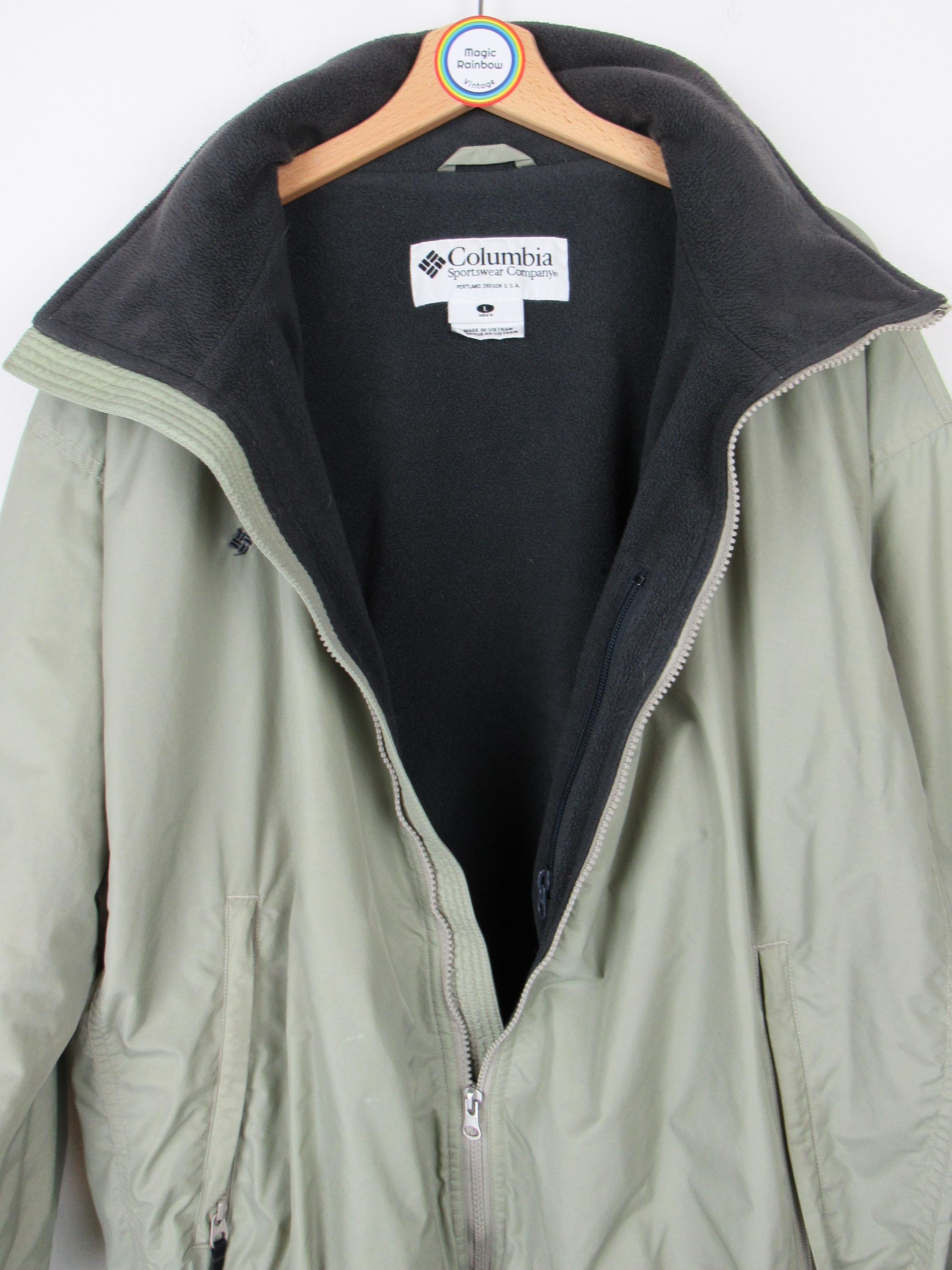 Columbia Vintage 90's Jacket - Size L - Etsy