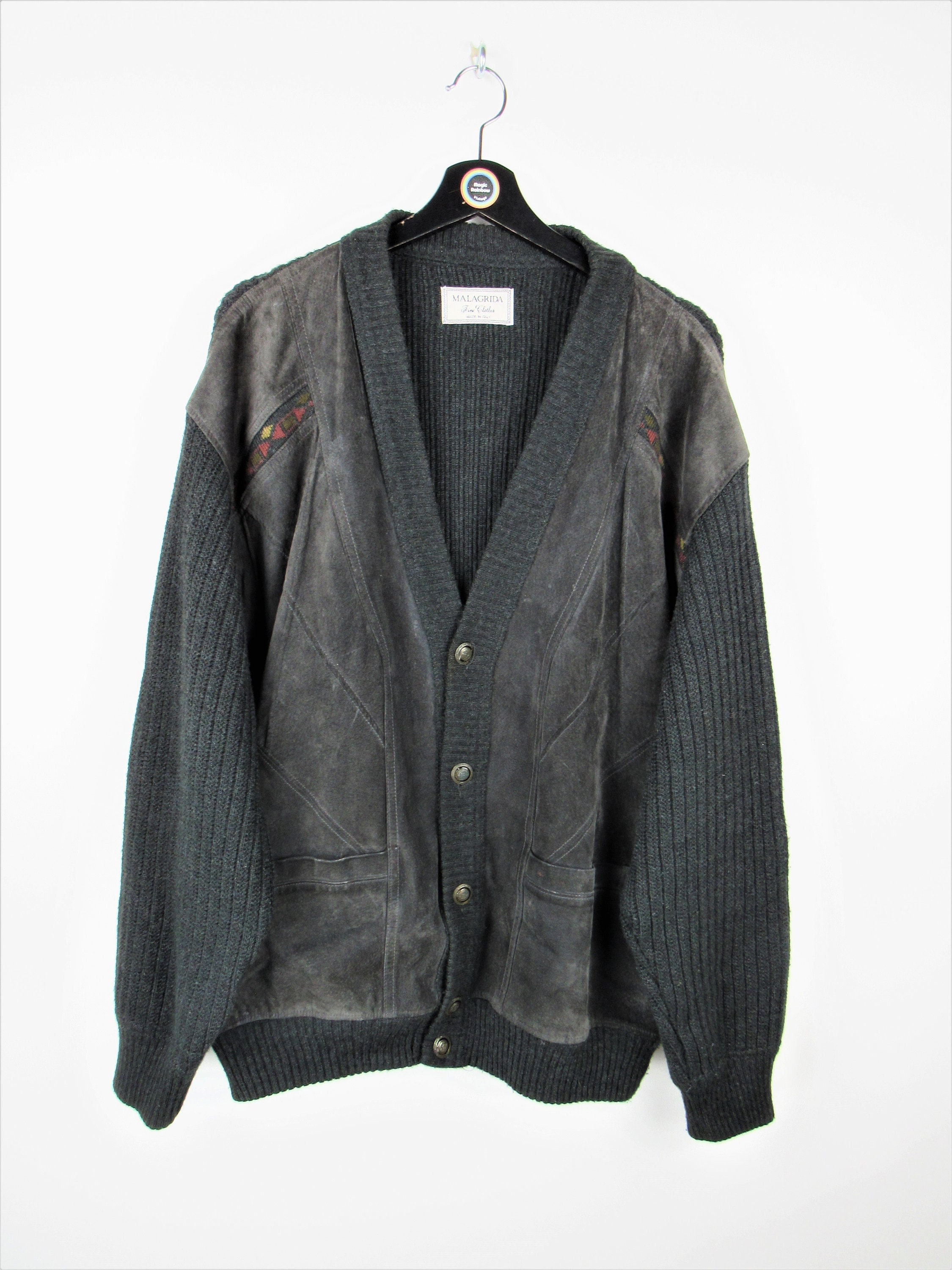 Vintage 90s Malagrida Cardigan - Etsy Denmark