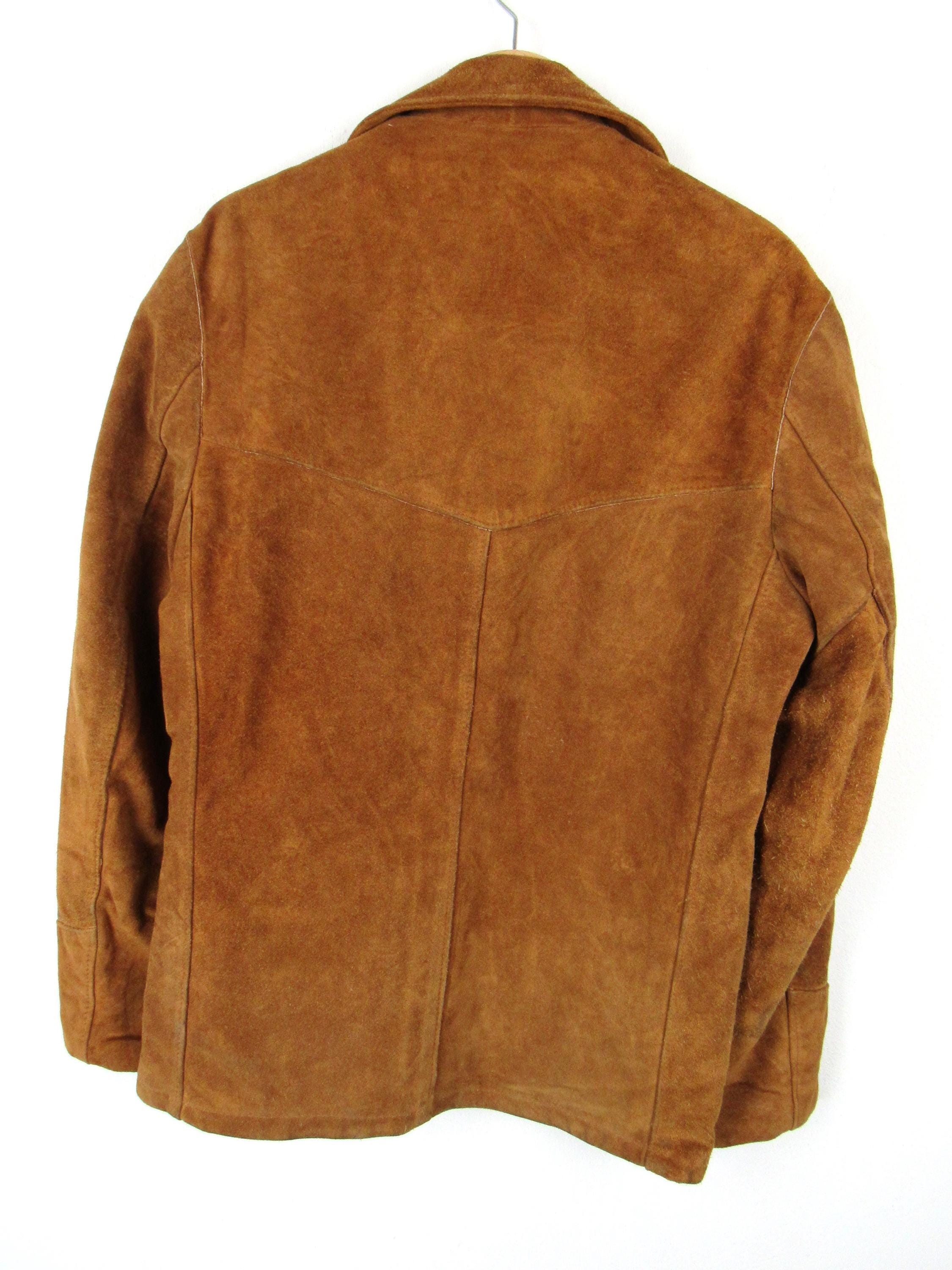 Schott Western Vintage 80's Suede Jacket - Size M - Etsy