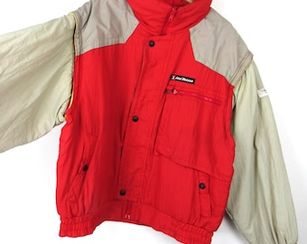 Anzi Besson Olympic Line Vintage 80s Ski Jacket - Size XL - Etsy