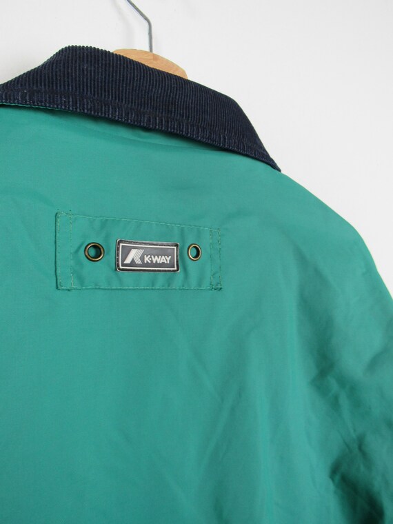 90s vintage waterproof K-Way Jacket - Size XL - image 8