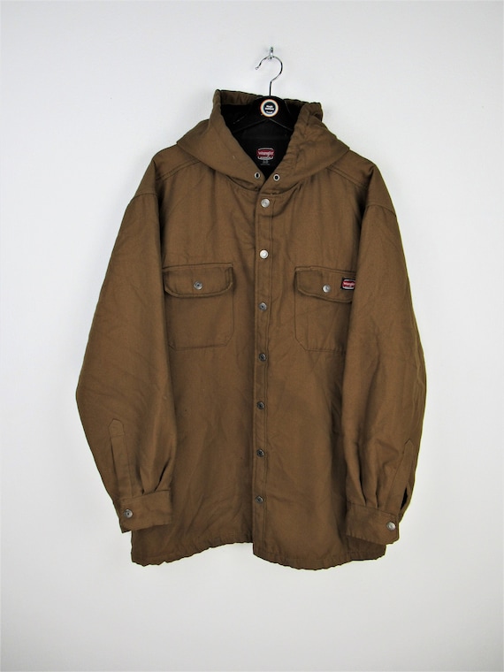 Vintage 90s Wrangler Jacket, Size XL Work Jacket - image 1