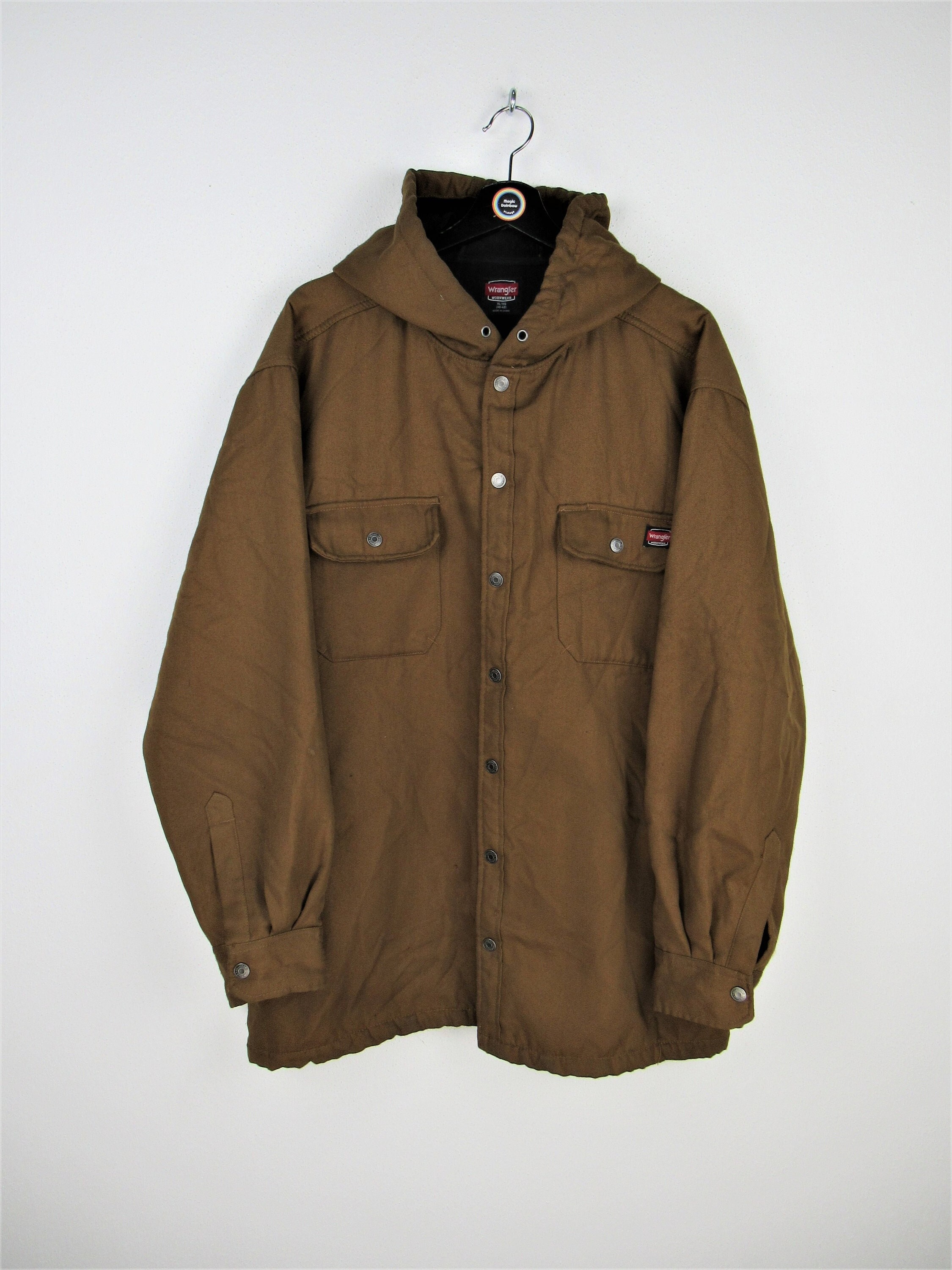 Vintage 90s Wrangler Jacket Size XL Work Jacket - Etsy