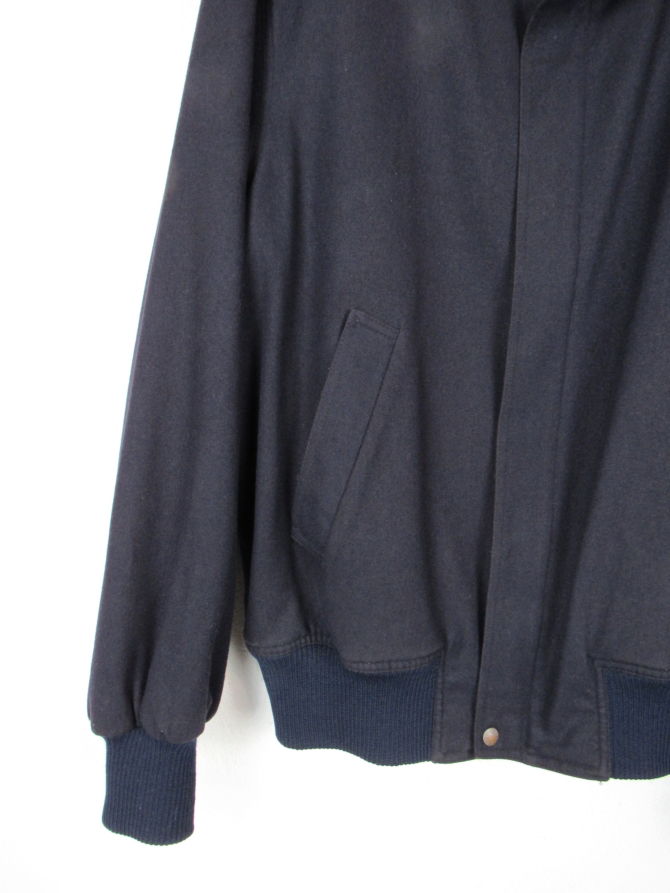 Paul & Shark Vintage 90s Wool Bomber Jacket - Size L - Etsy